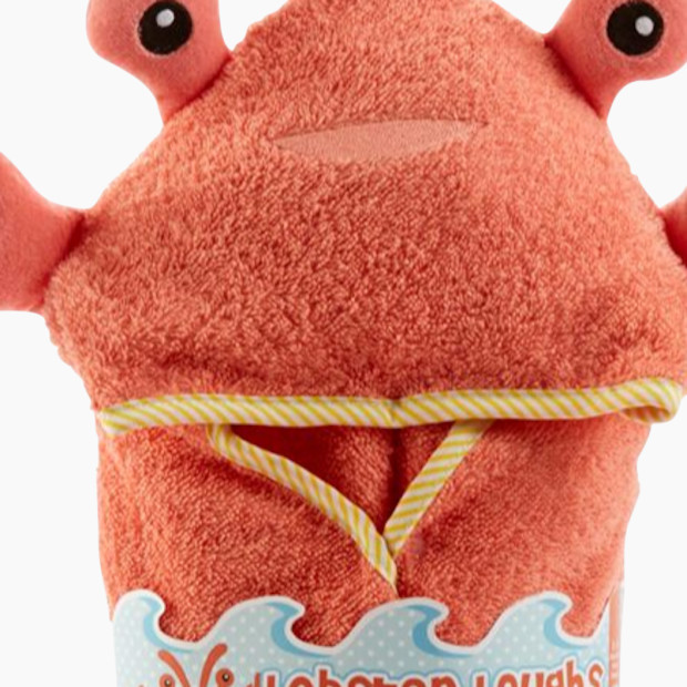 Baby Aspen "Lobster Laughs" Lobster Hooded Towel.