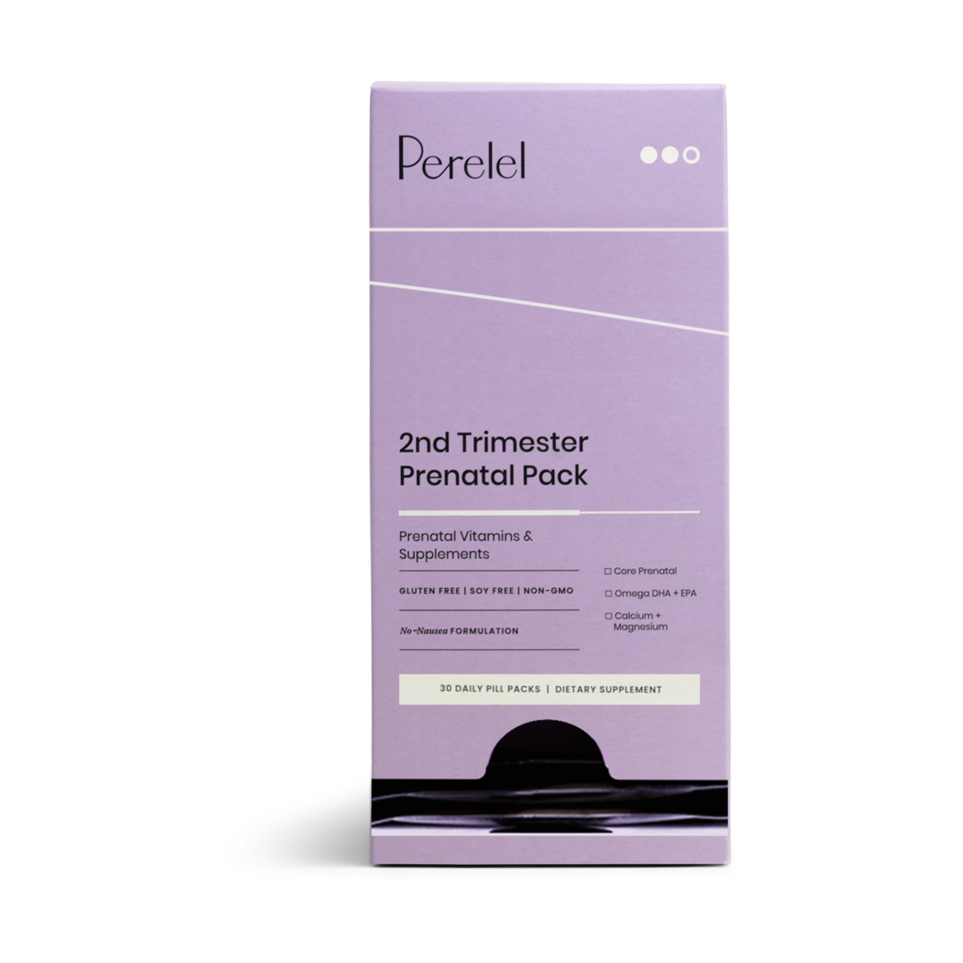 Perelel 2nd Trimester Pack - Prenatal Vitamins & Supplements.