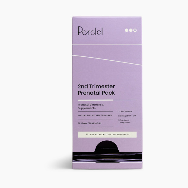 Perelel 2nd Trimester Pack - Prenatal Vitamins & Supplements - 30.