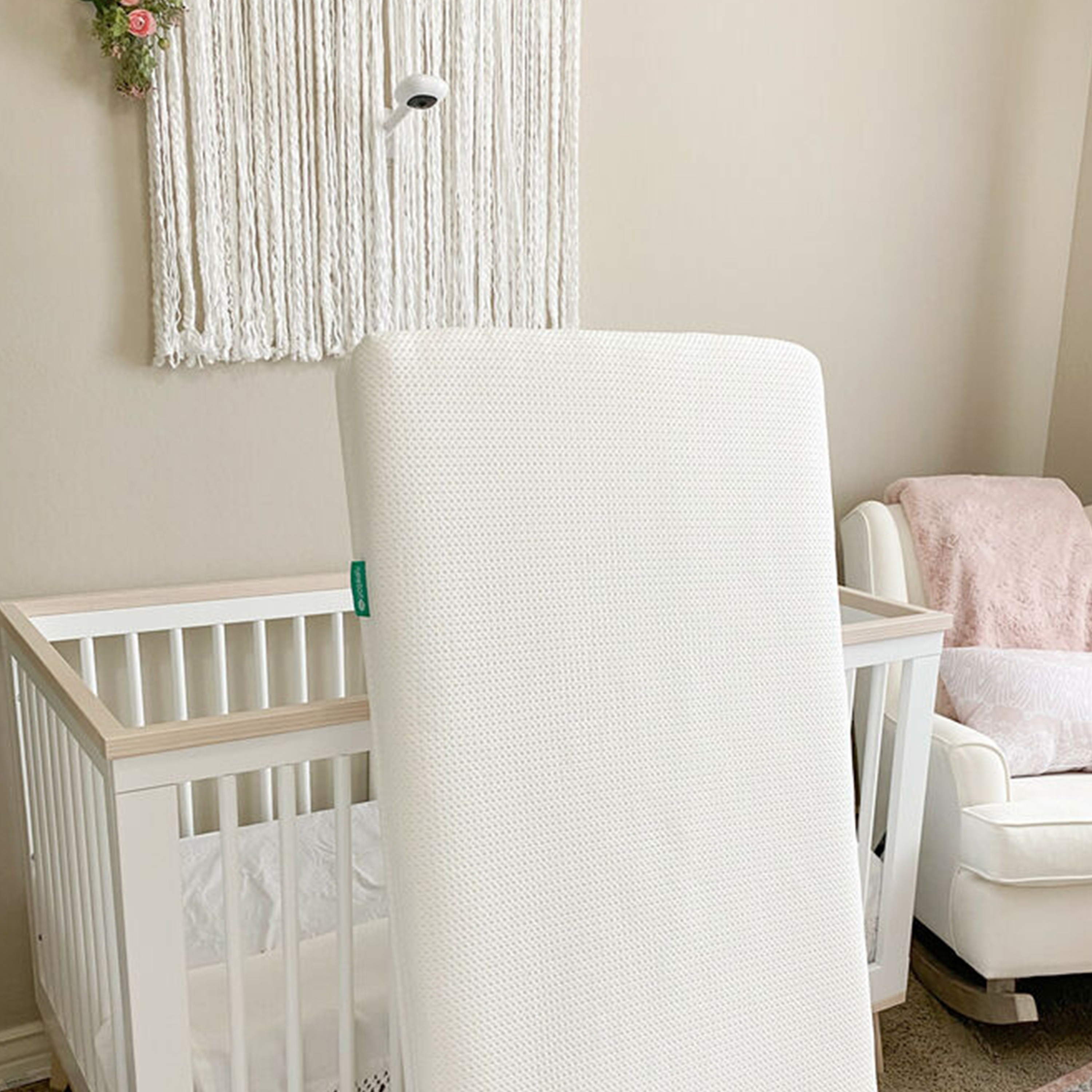 mini cot and mattress