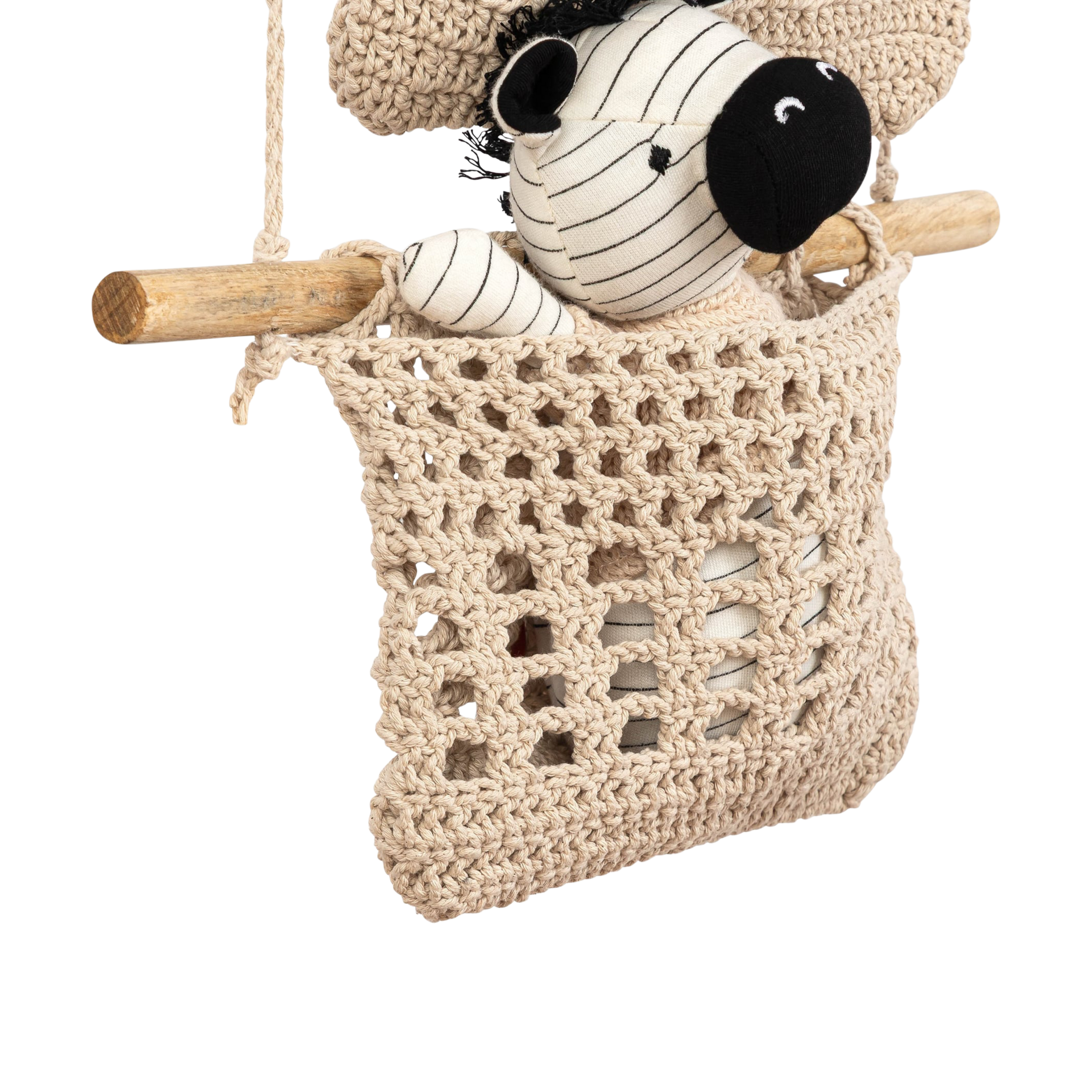 Crane Baby 3-Tier Toy Hanging Wall Storage Organizer.