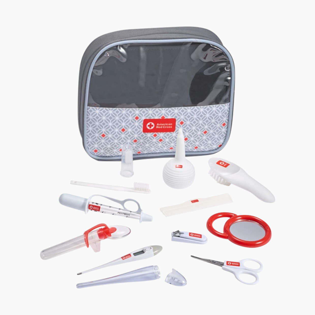 The First Years American Red Cross Deluxe Baby Healthcare and Grooming Kit.