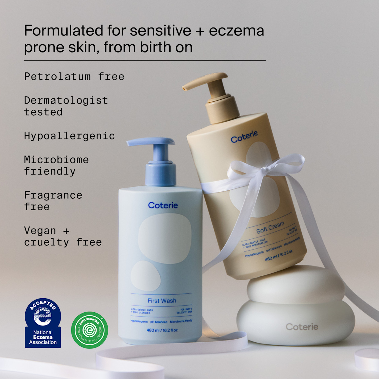 Coterie Skincare Essentials Set.