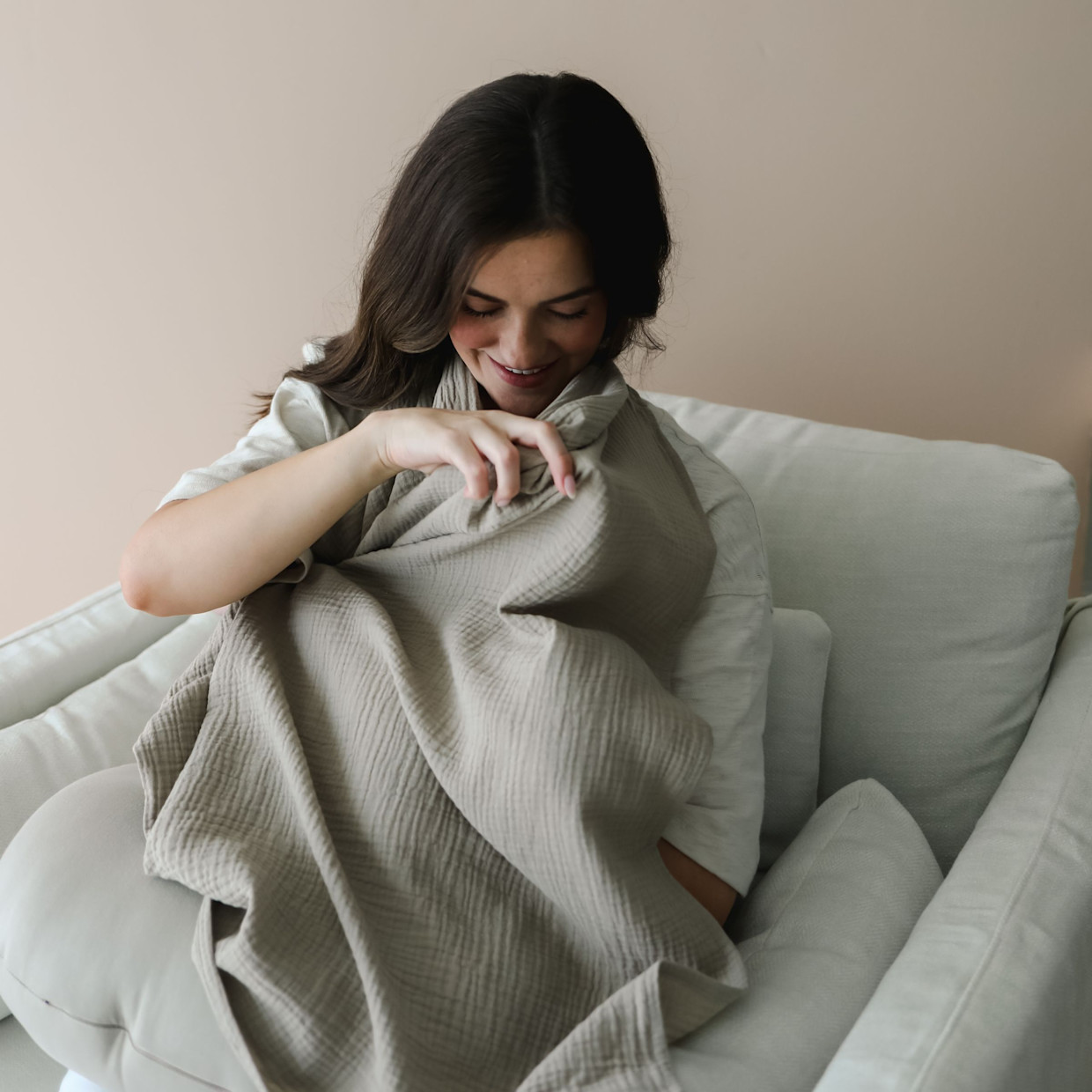 Snuggle Me Organic Nursing Cover - Birch.