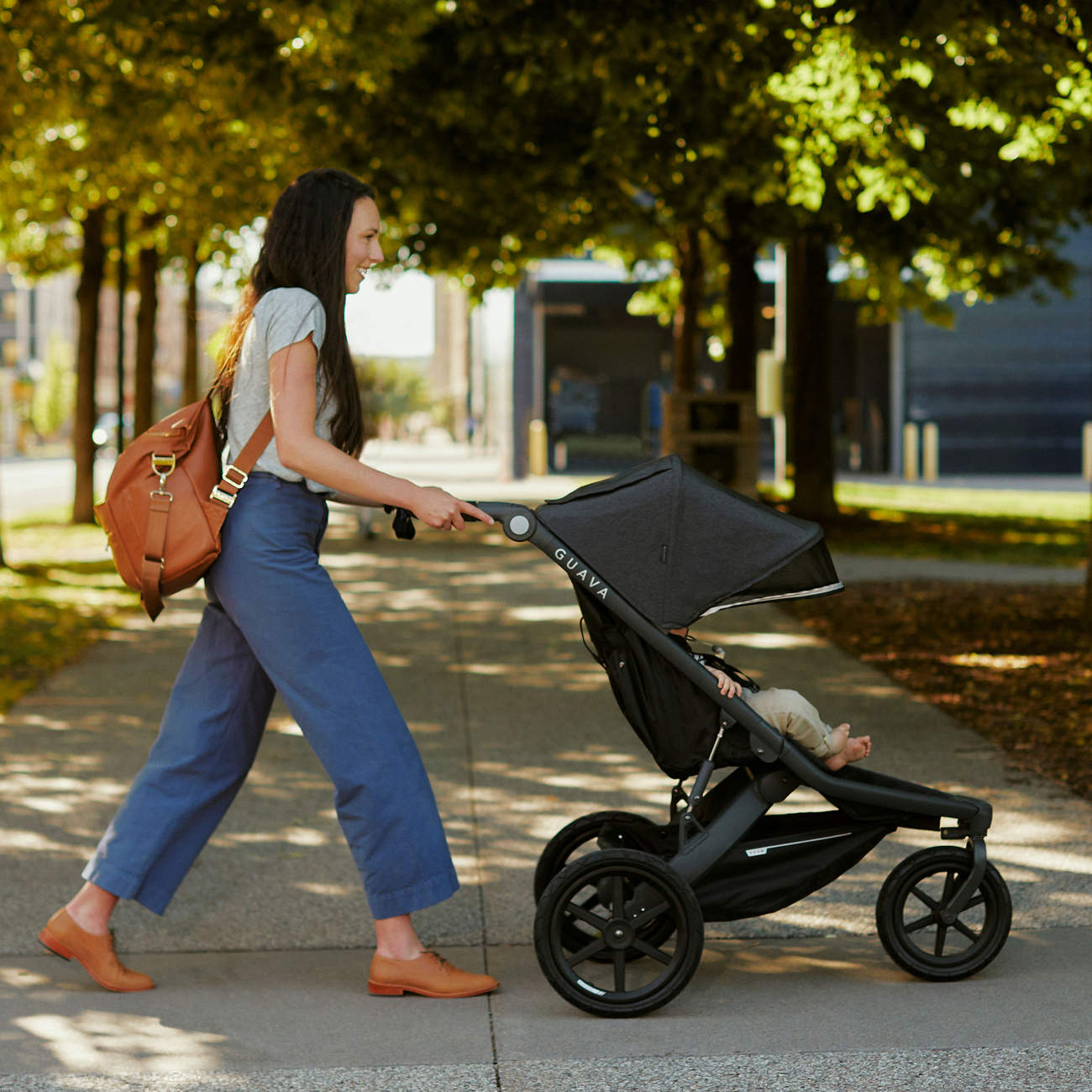 guava roam active stroller