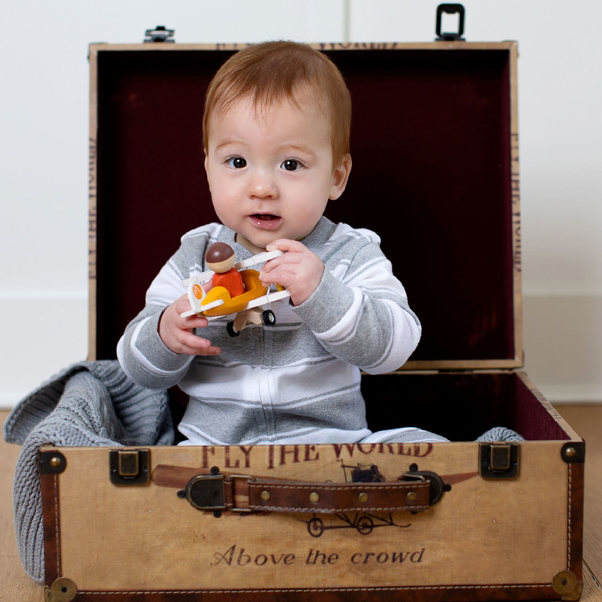 Burt's Bees Baby Organic Sleep & Play Footie Pajamas Heather Grey