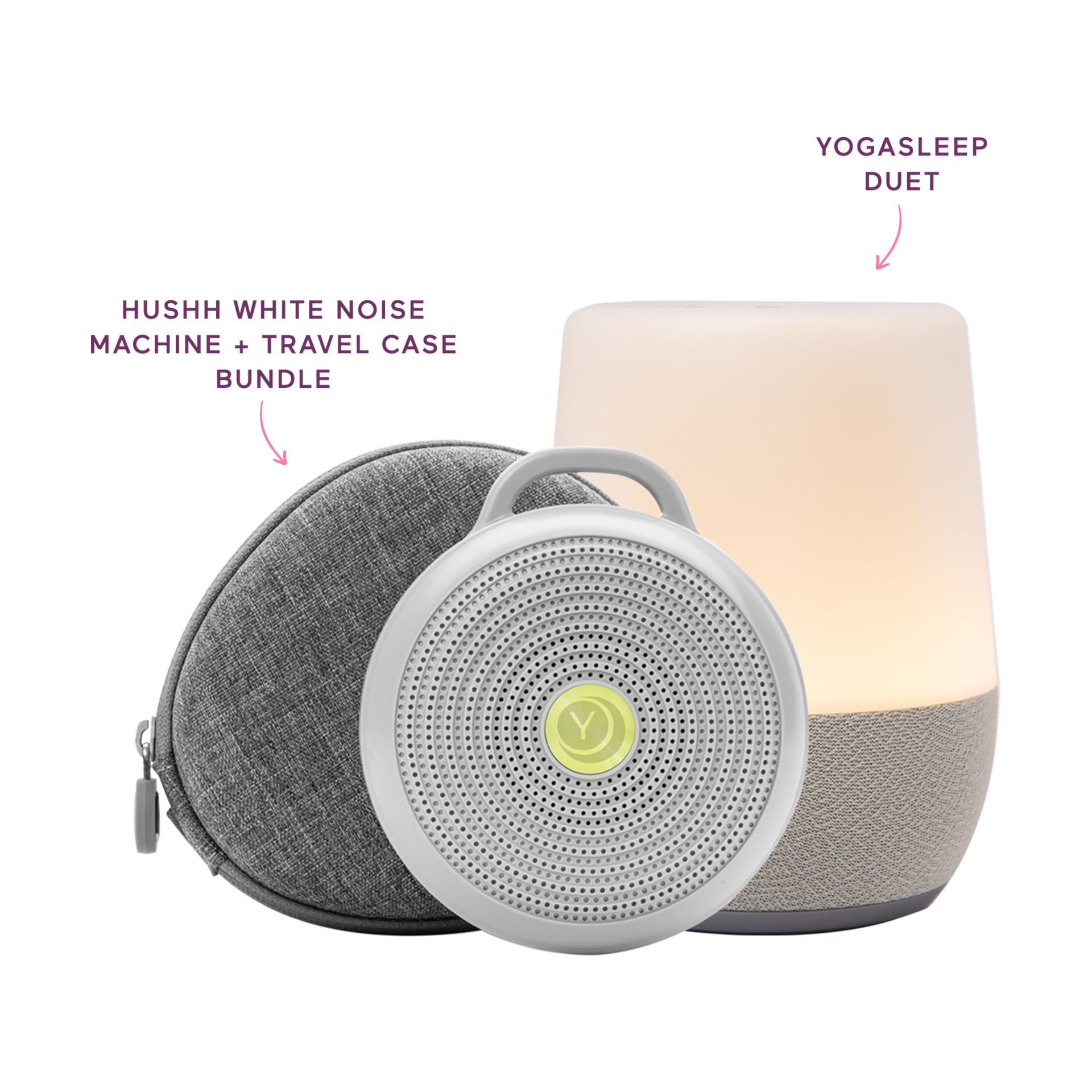 Yogasleep Home + Travel Sound Machine Bundle.