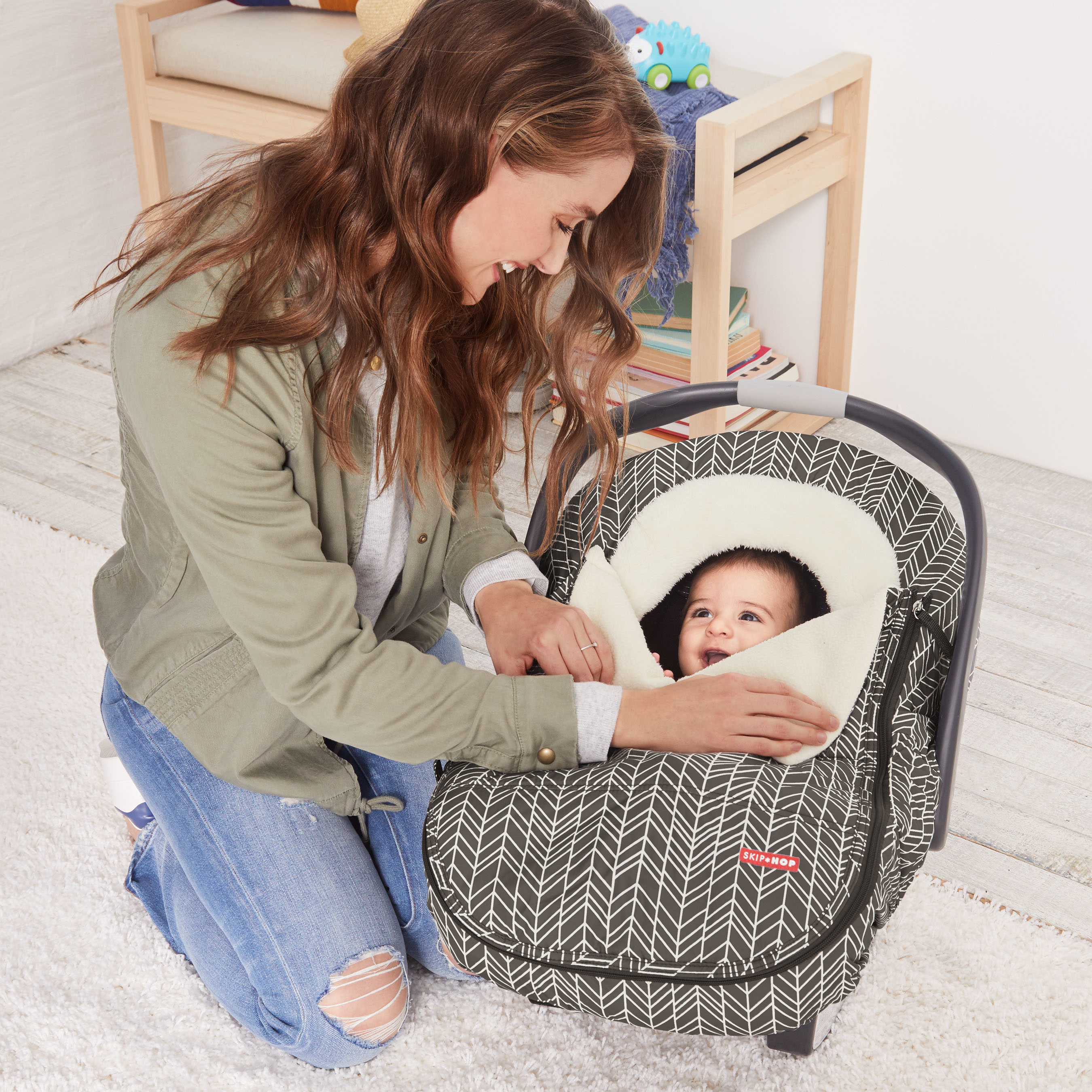 stroll & go car seat cover