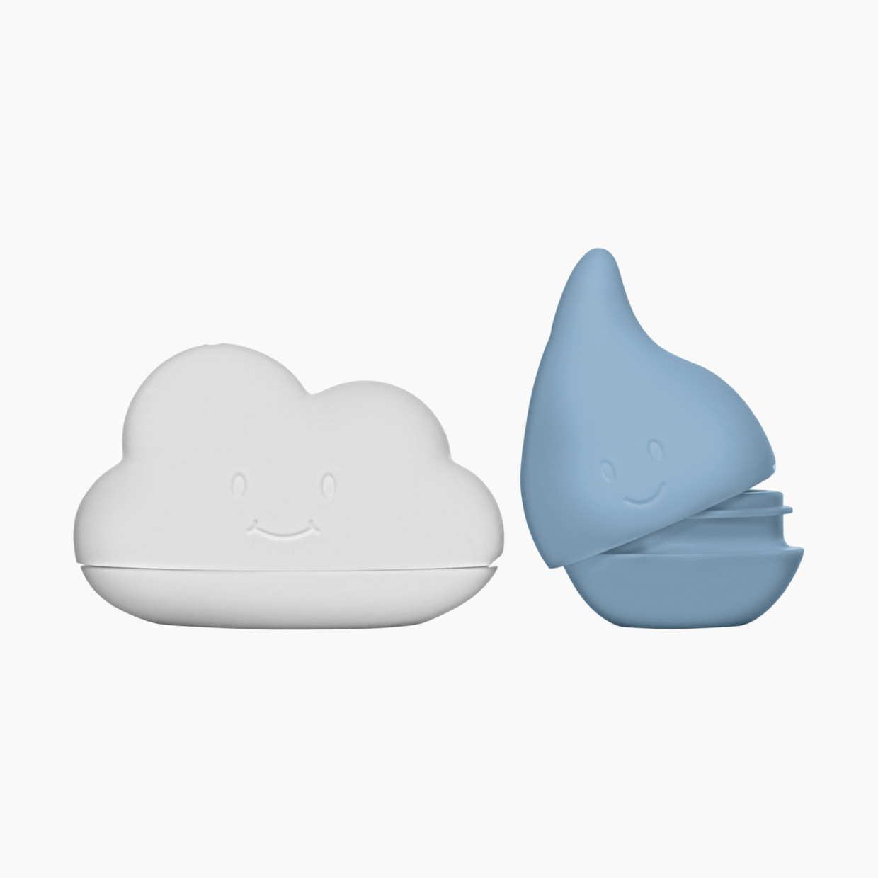 Ubbi Cloud and Droplet Bath Toys - Muted.