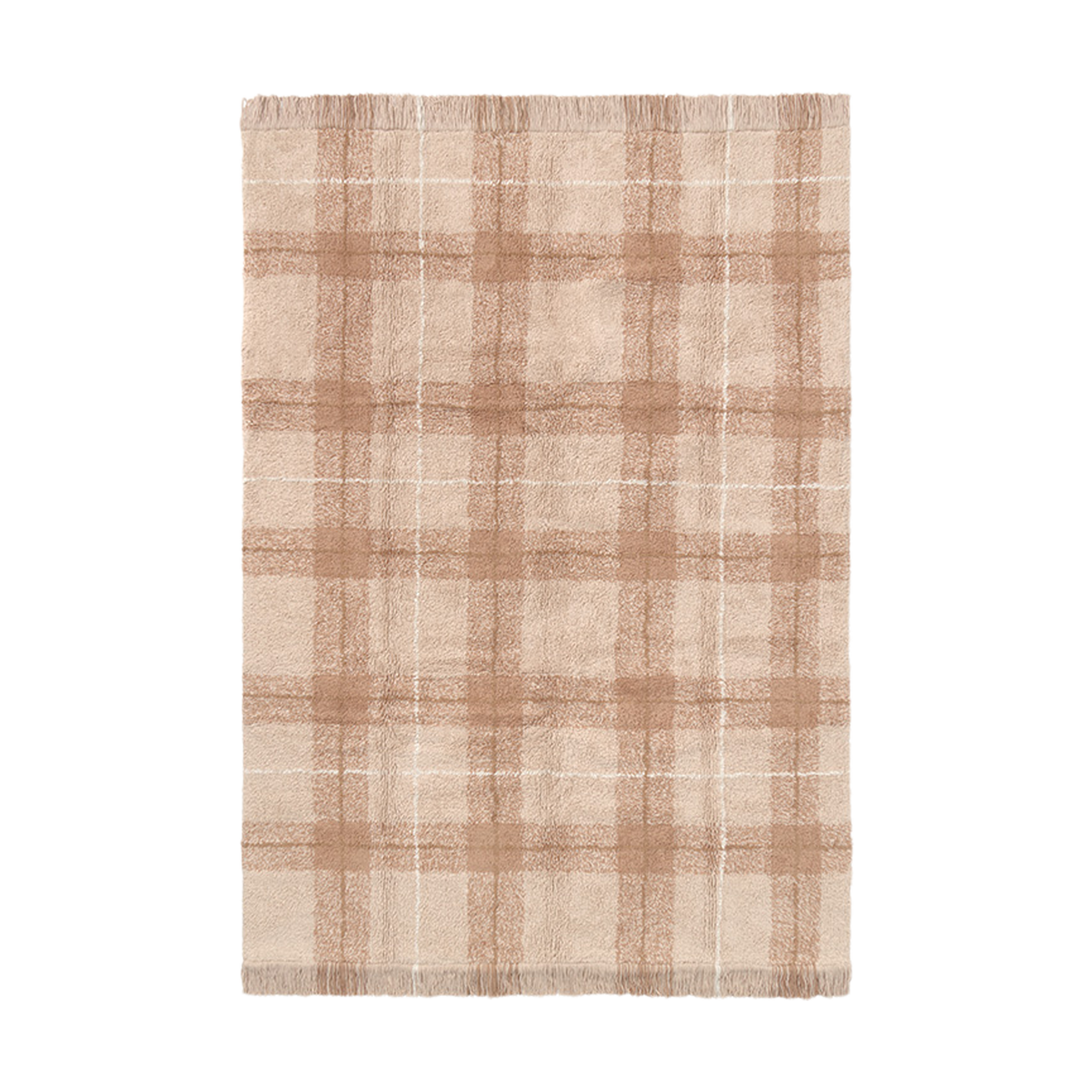 Lorena Canals Tartan Washable Rug.