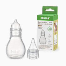 Haakaa Easy-Squeezy Silicone Bulb Syringe - 2 Tips