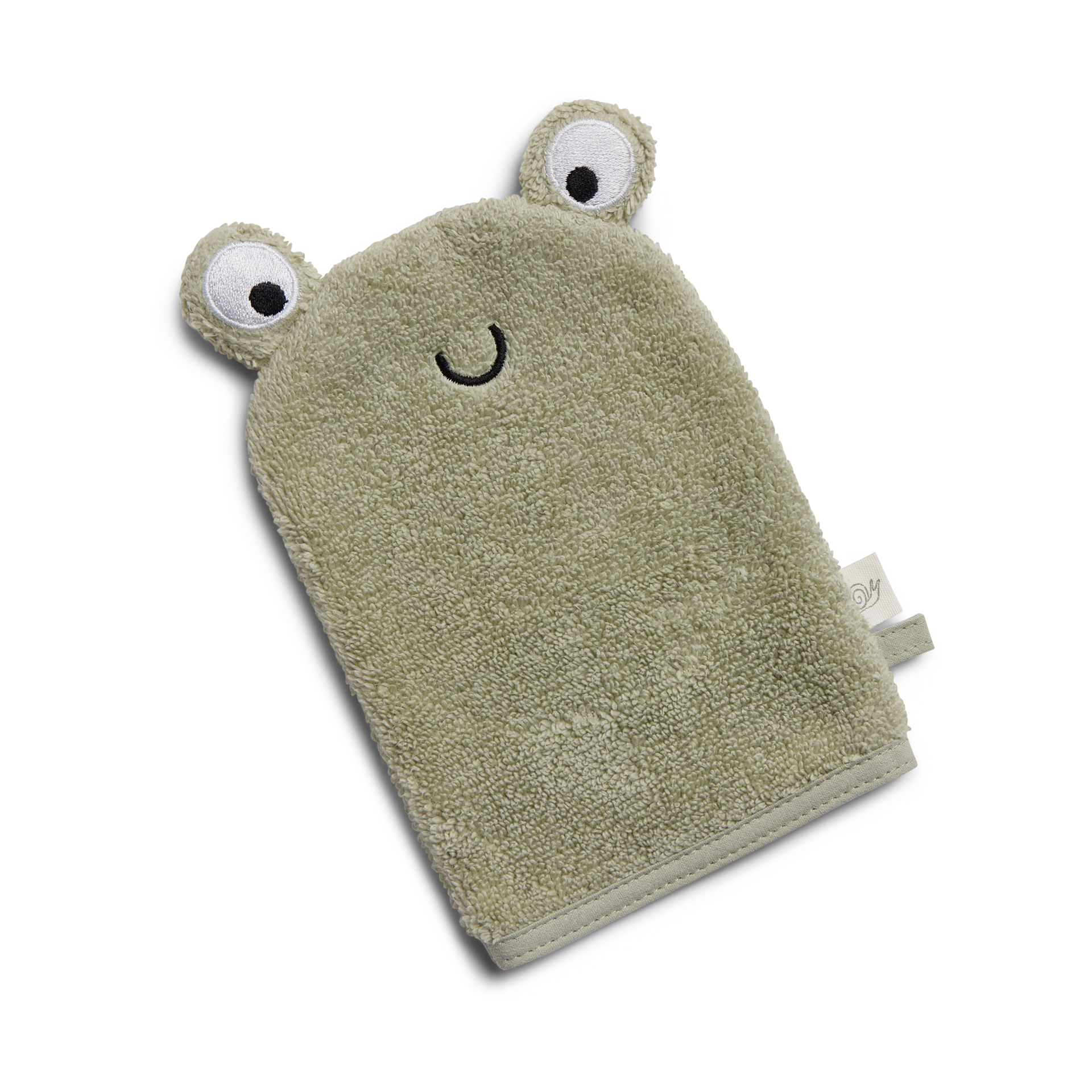 Tiny Kind Cozy Critter Organic Bath Time Set 4 Piece - Frog, 0-12M.