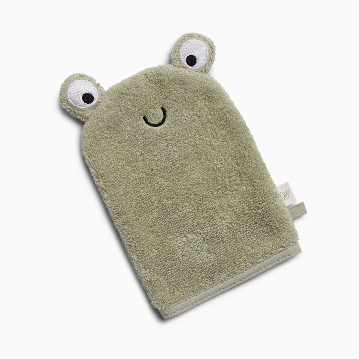 Tiny Kind Cozy Critter Organic Bath Time Set 4 Piece - Frog, 0-12M.