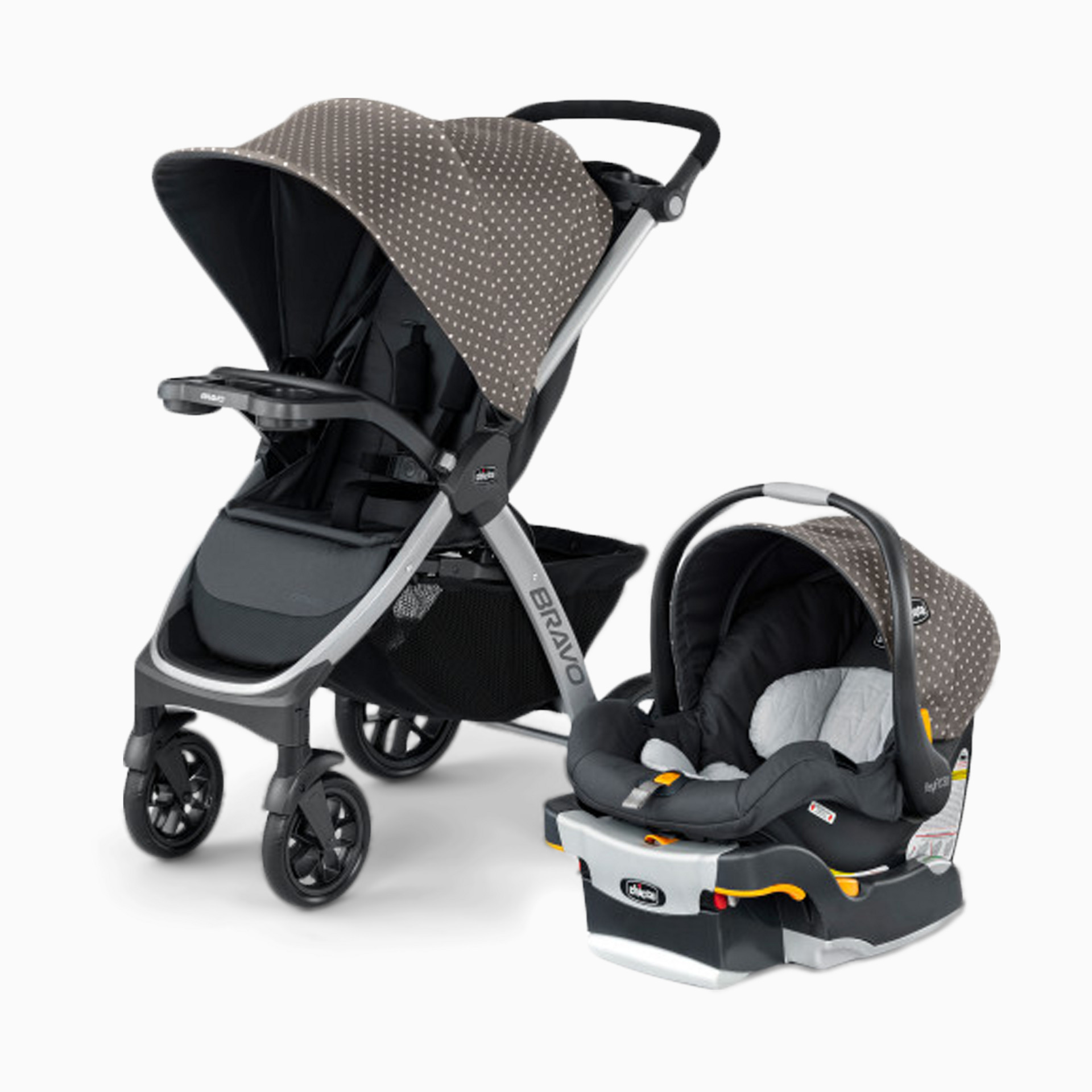 Infant With Stroller Combos Swivel Car Seat Travel System Chicco Bravo Trio  Travel System Brooklyn Babylist Shop
