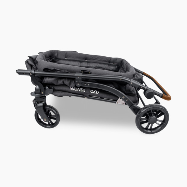 WonderFold Wagon Premium Single Stroller Wagon - Black.