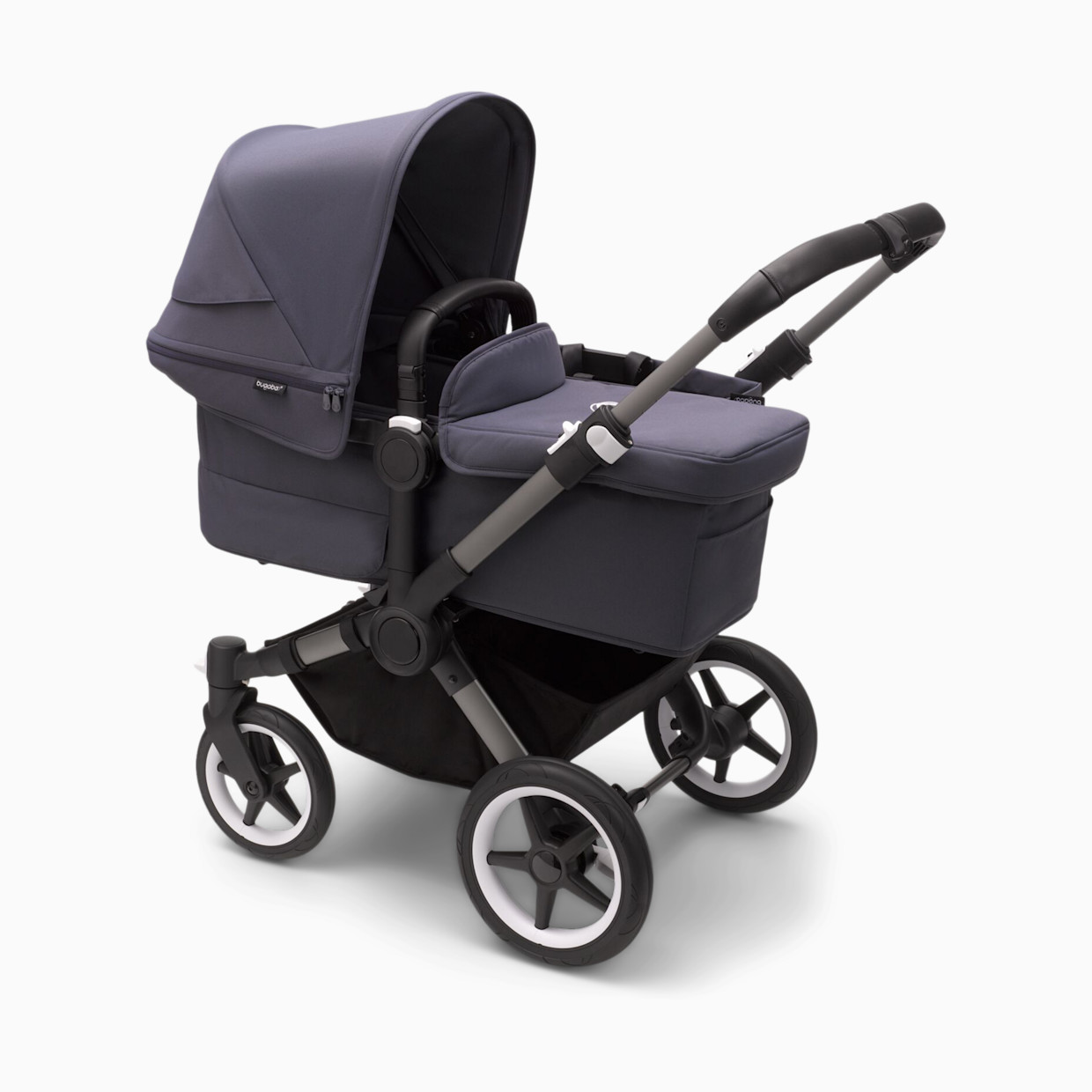 Bugaboo Donkey5 Mono Complete Stroller - Stormy Blue.