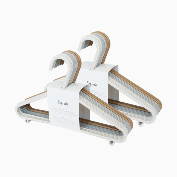 3 Sprouts Wheat Straw Hangers.