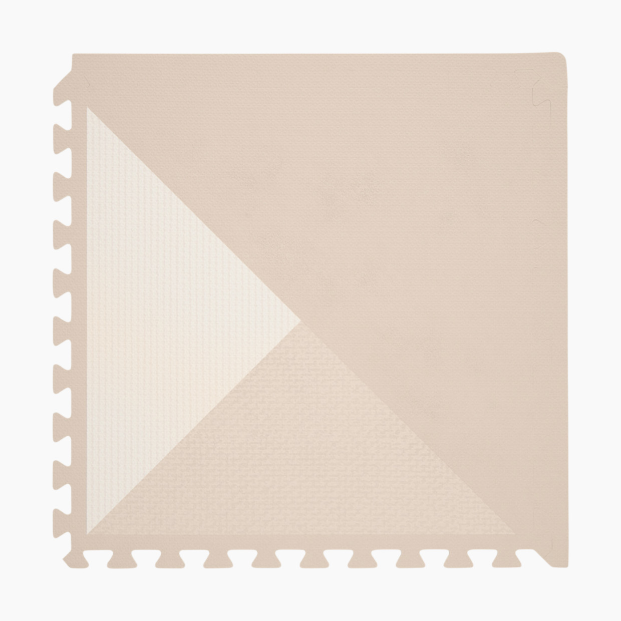 Toddlekind Haven Foam Play Mat | Kyte Collection - Mocha, 4X6.