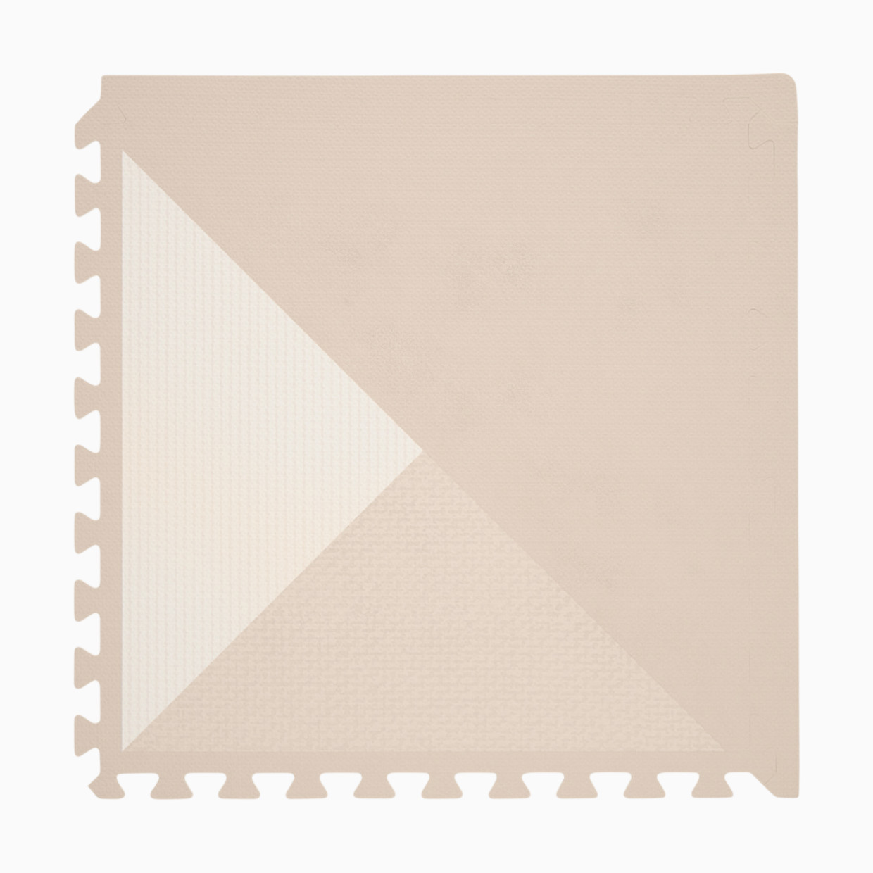 Toddlekind Haven Foam Play Mat | Kyte Collection - Mocha, 4X6.