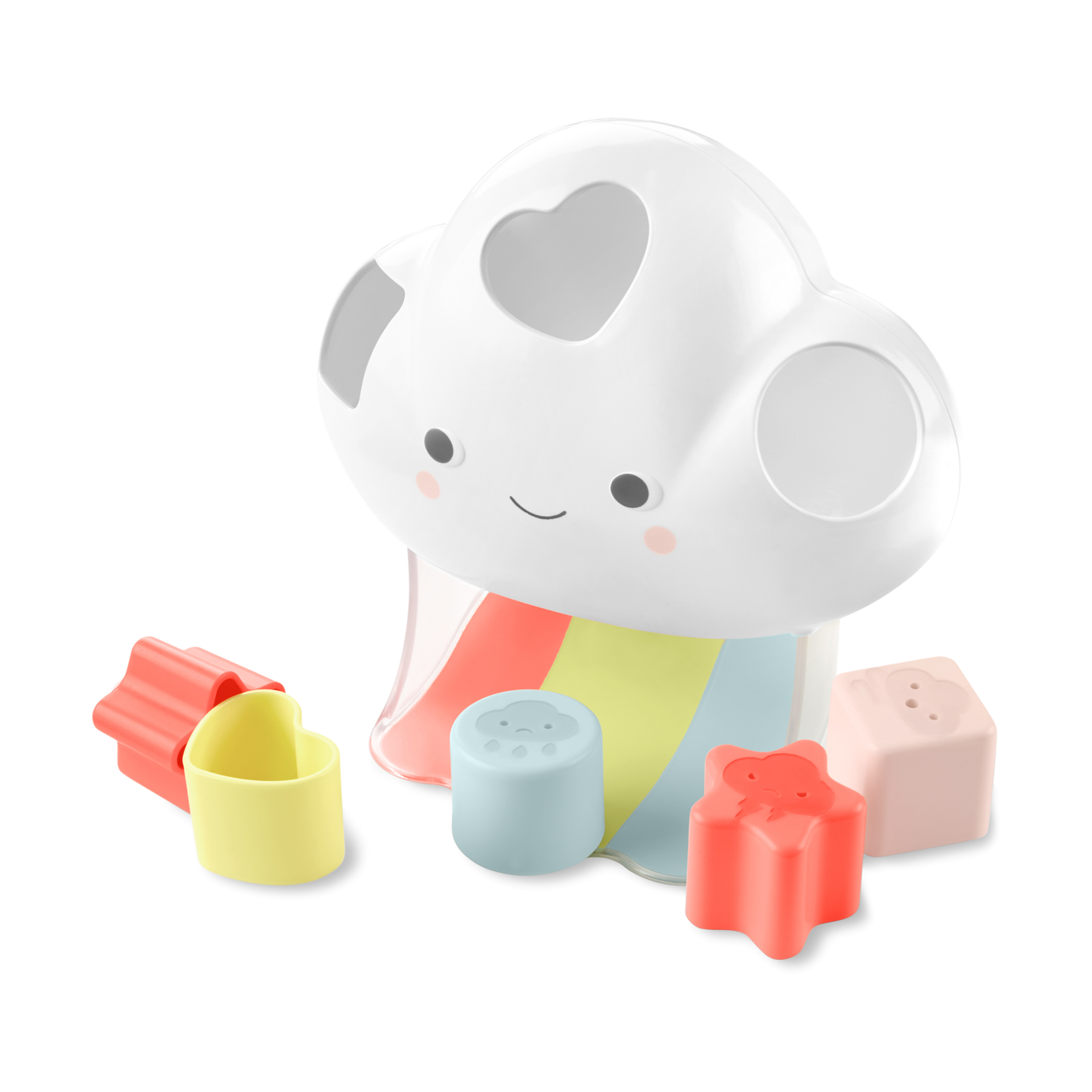 Skip Hop Silver Lining Cloud Feelings Shape Sorter Baby Toy.