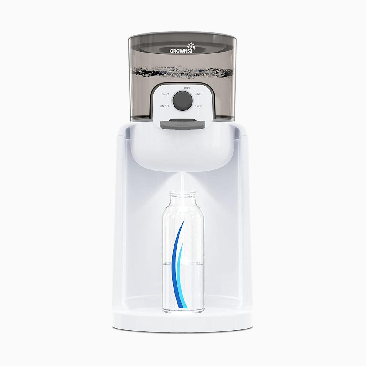 GROWNSY Warm Water Dispenser with Smart Thermostat & Night Light.