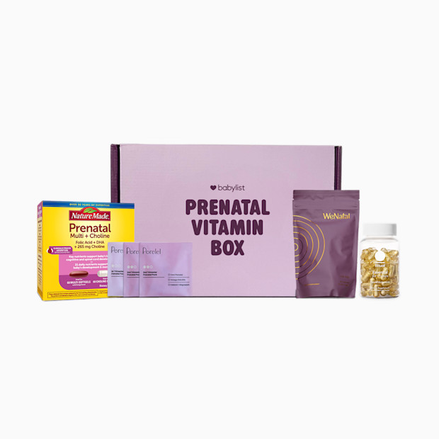 Babylist Prenatal Vitamin Box.