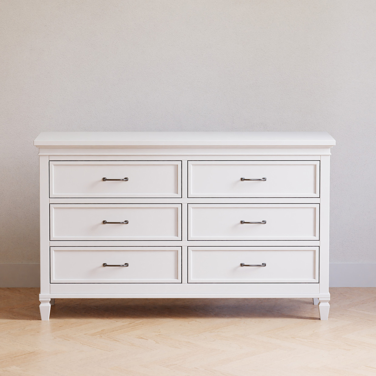 Namesake Darlington 6-Drawer Dresser - Warm White.