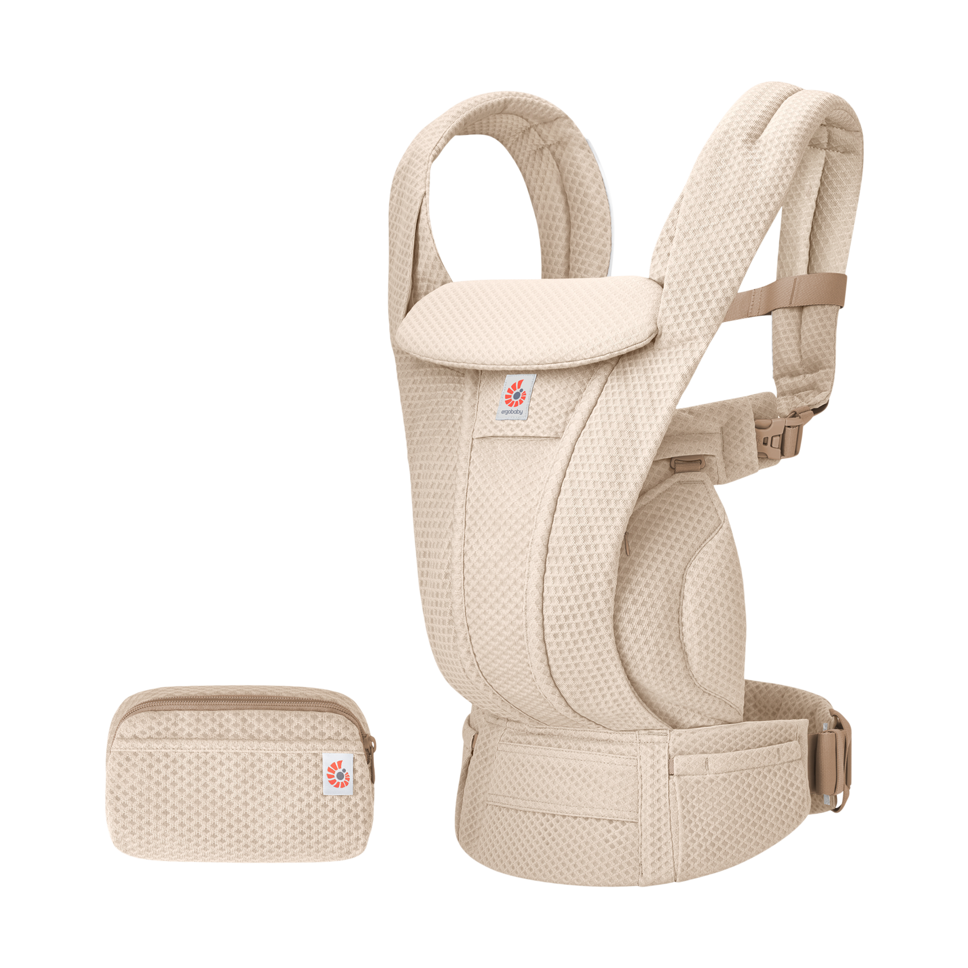 Ergobaby Omni Deluxe Carrier - Natural Beige Mesh