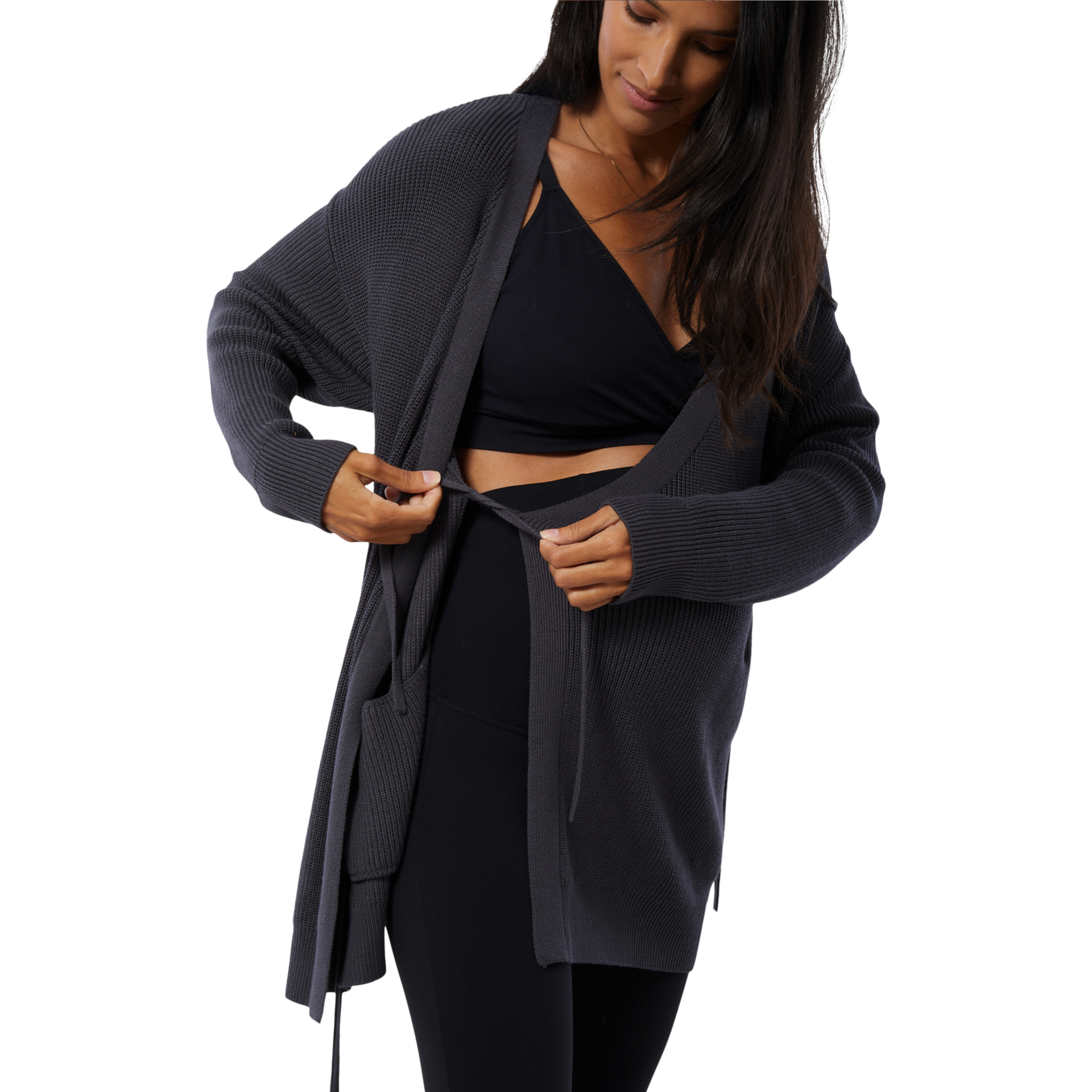 Ingrid and Isabel Wrap Nursing Cardigan.