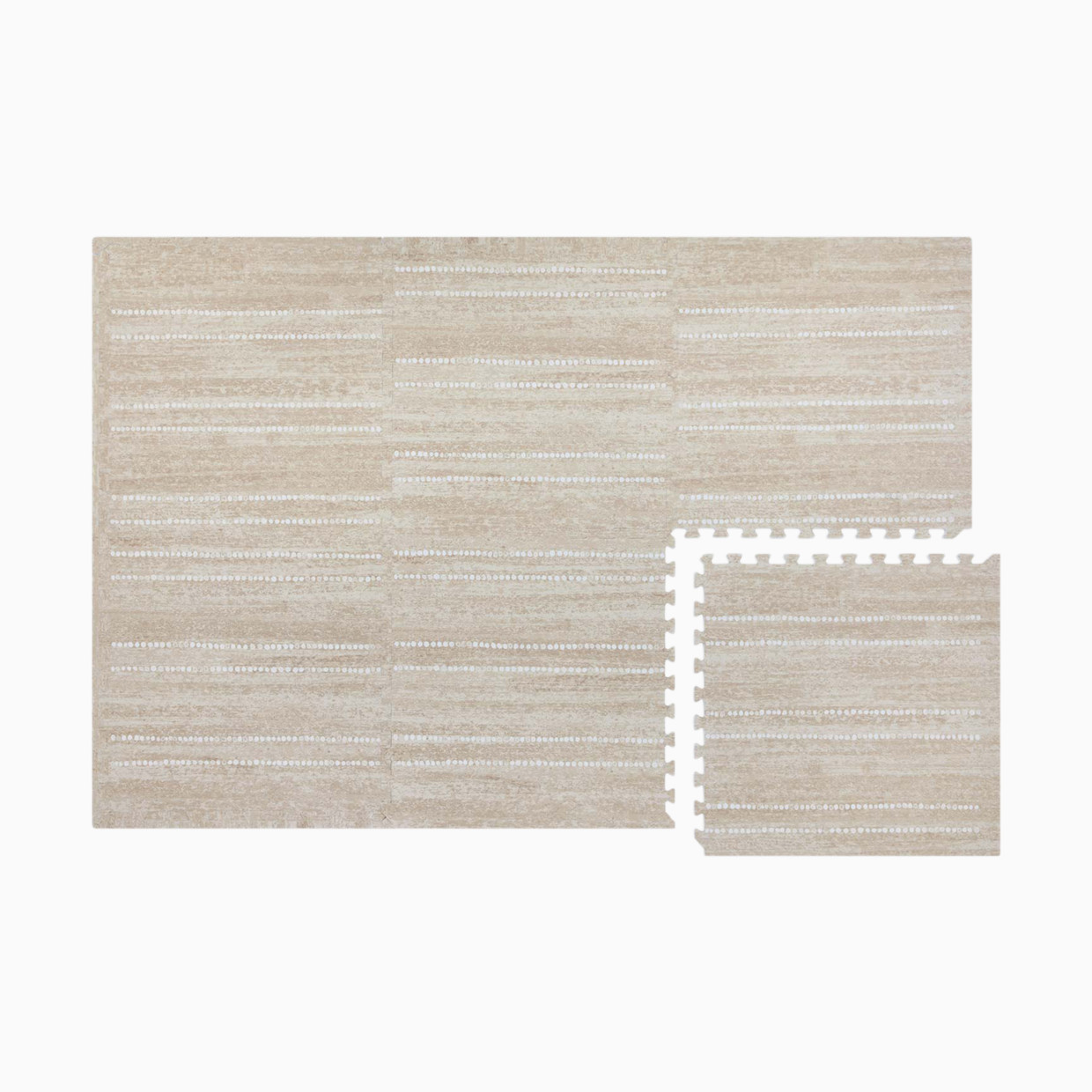 House of Noa Little Nomad Play Mat | Aspen - Toast, 4X6.