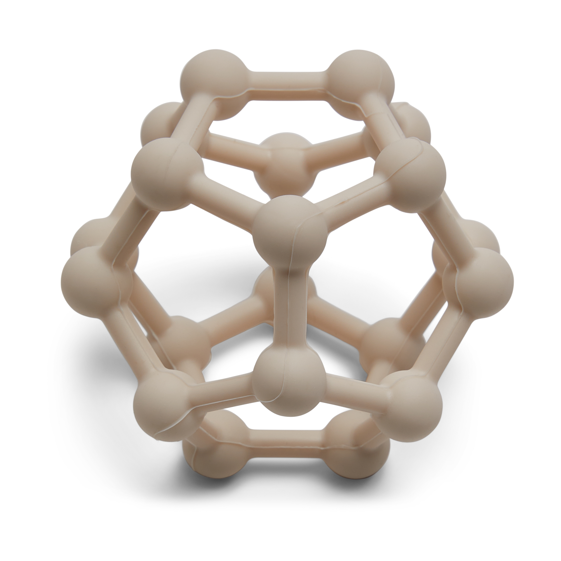 AEIOU Atom Silicone Teether Toy - Oat | Babylist Shop