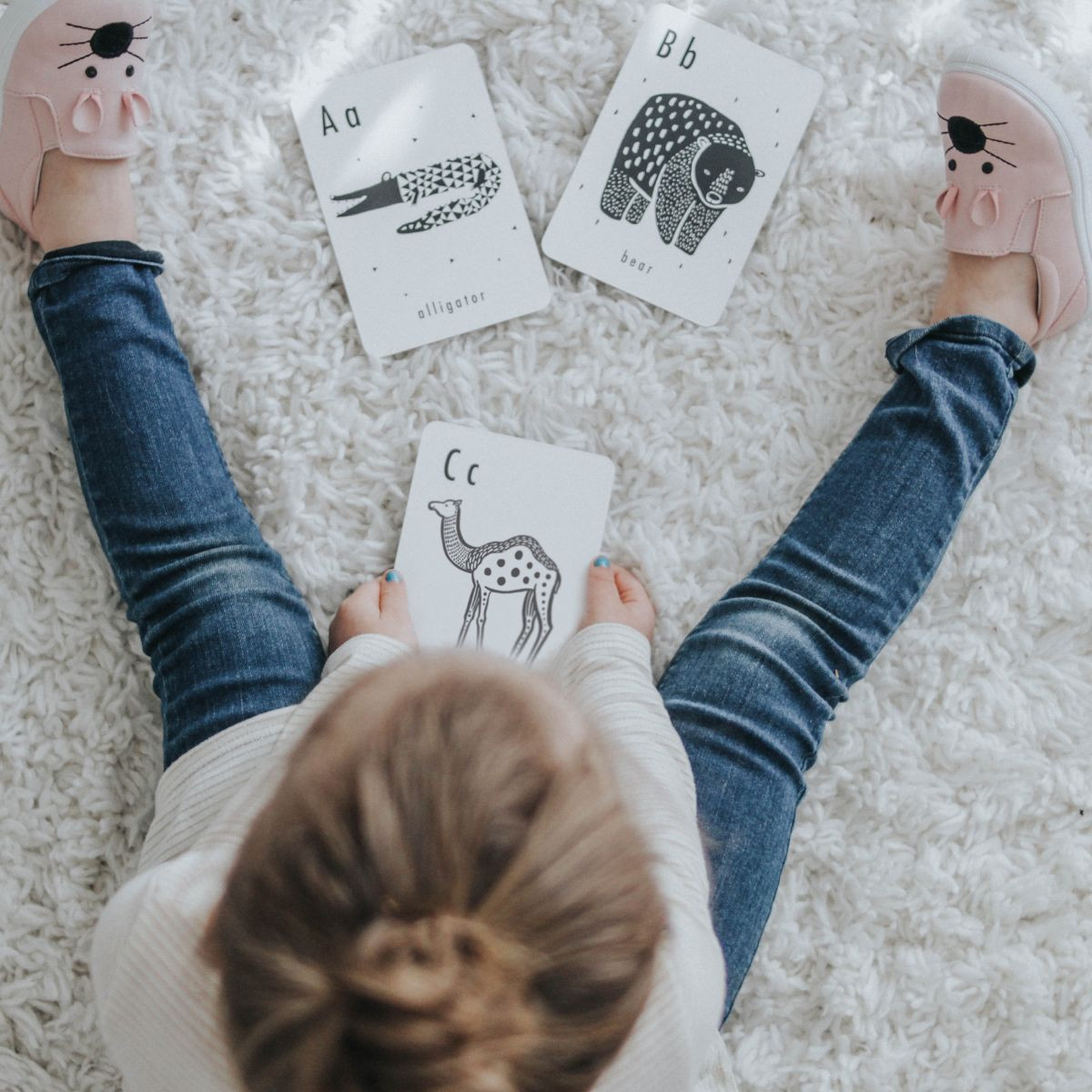 Wee Gallery Alphabet Cards - Animal.