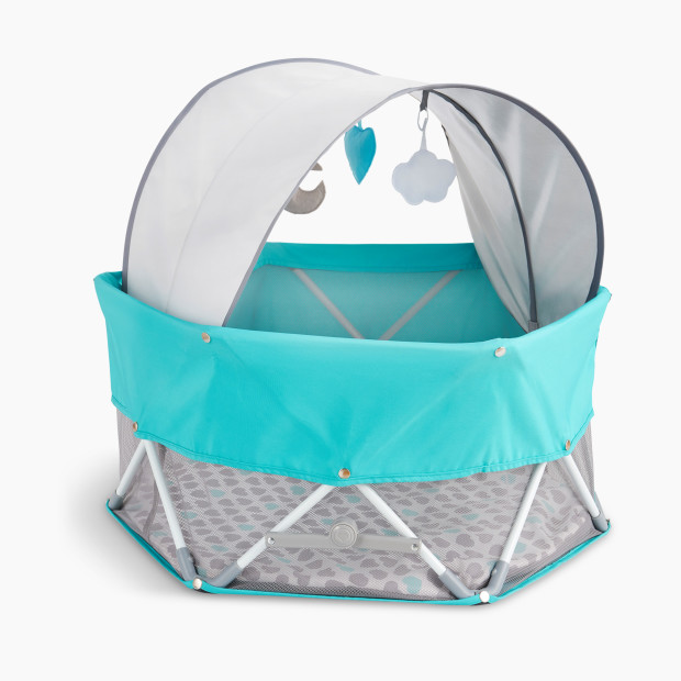 Regalo My Play Baby Portable Infant Bassinet - Teal.