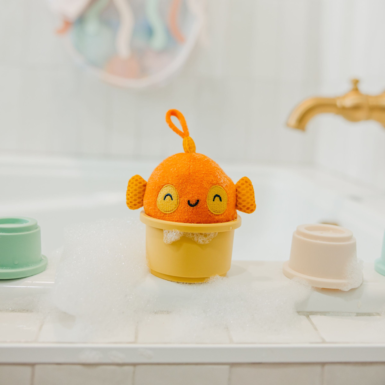 Copper Pearl Plush Bath Toy Set - Oceana.