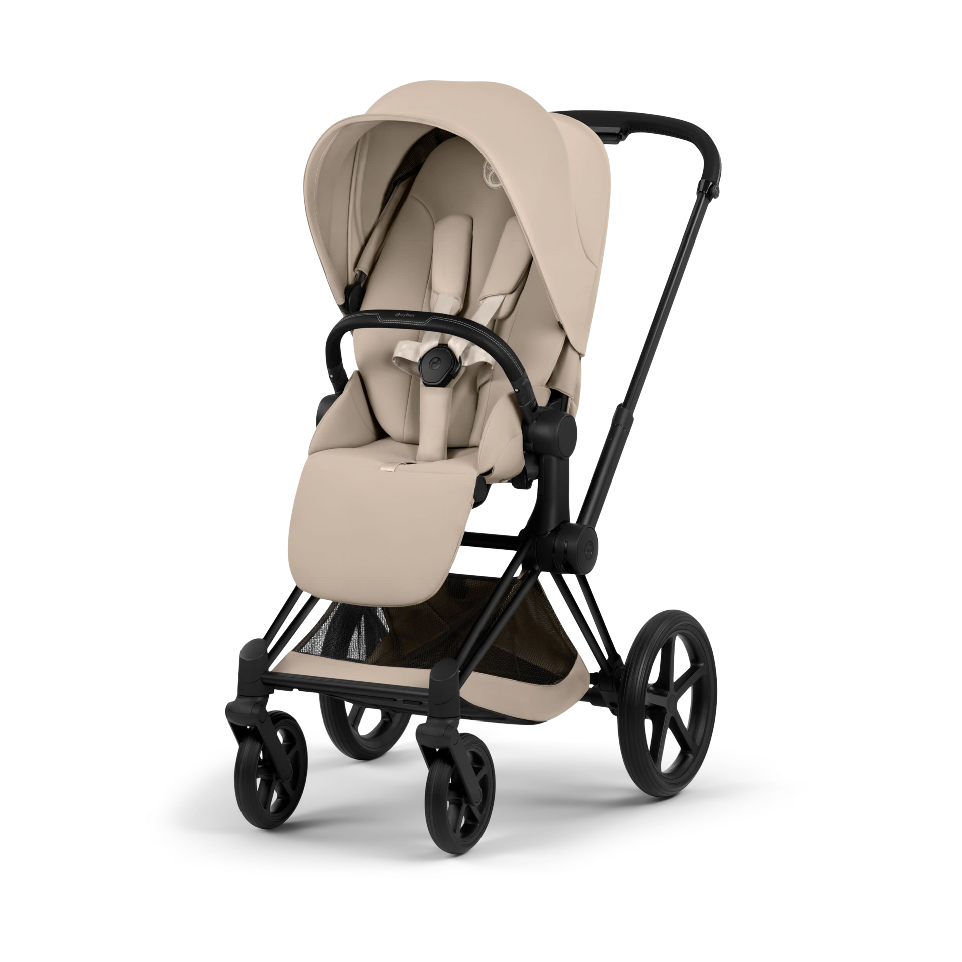 Thumbnail of Matte Black Frame/Cozy Beige Lux Seat