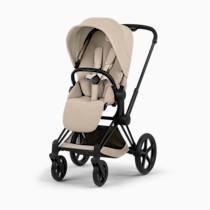 Thumbnail of Matte Black Frame/Cozy Beige Lux Seat