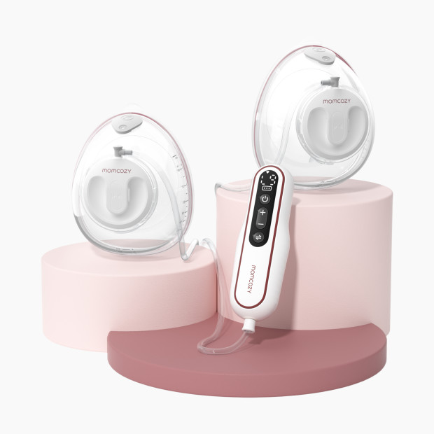 Momcozy V2 Ultra-Light & Hands Free Double Breast Pump.