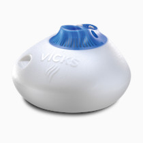 Vicks Warm Mist Relief Steam Vaporizer Humidifier for 600 sq ft, White, V150RYUPC