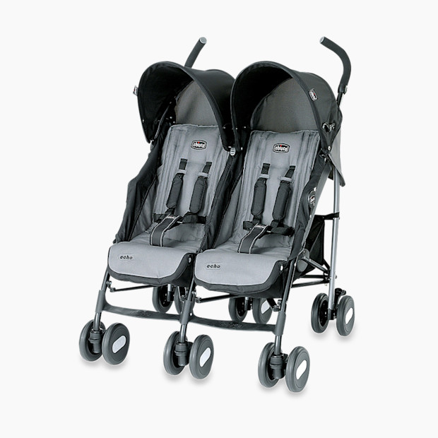 Chicco Echo Twin Stroller - Coal.