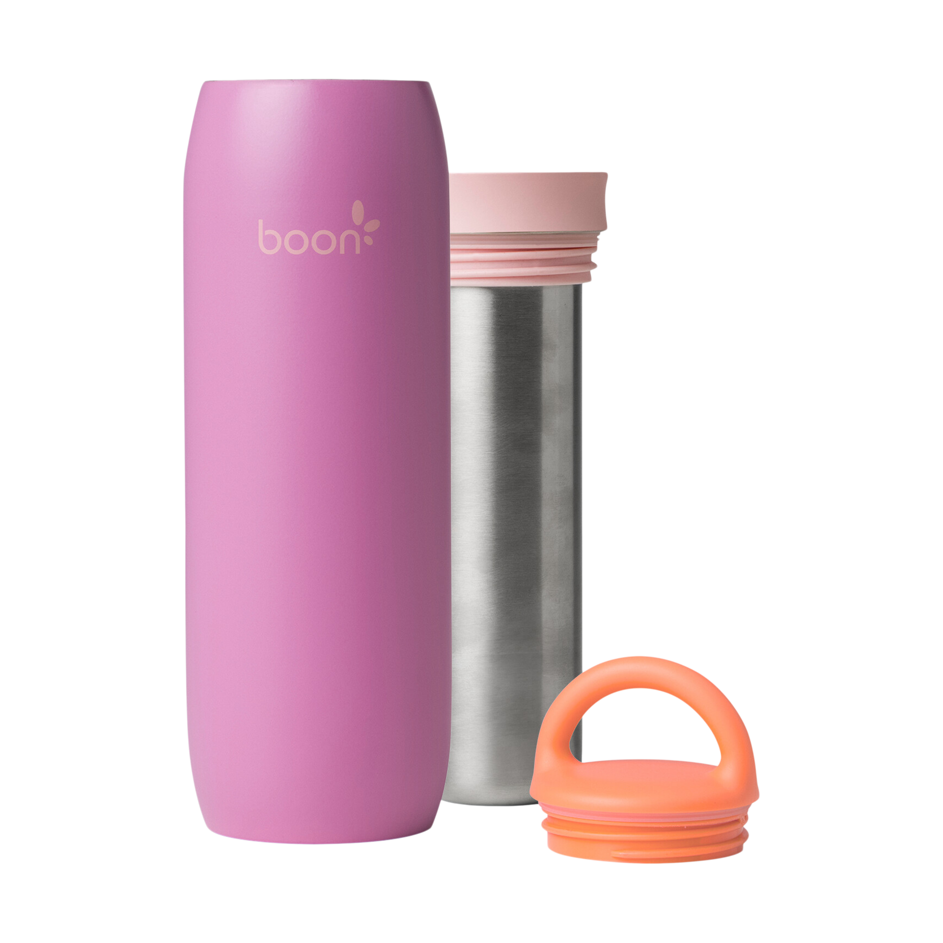 Boon FROSH Stainless Steel Portable Milk Chiller - Purple.