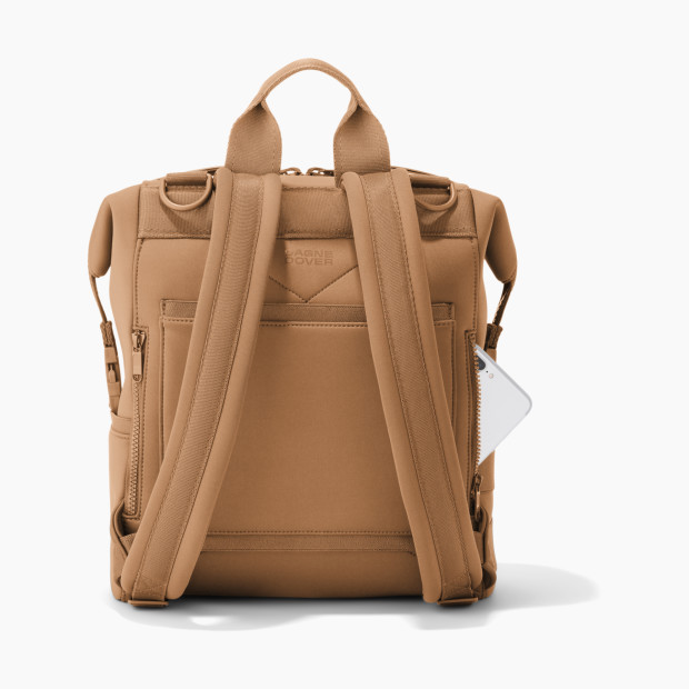 Dagne Dover Indi Diaper Bag Backpack - Camel, Medium.
