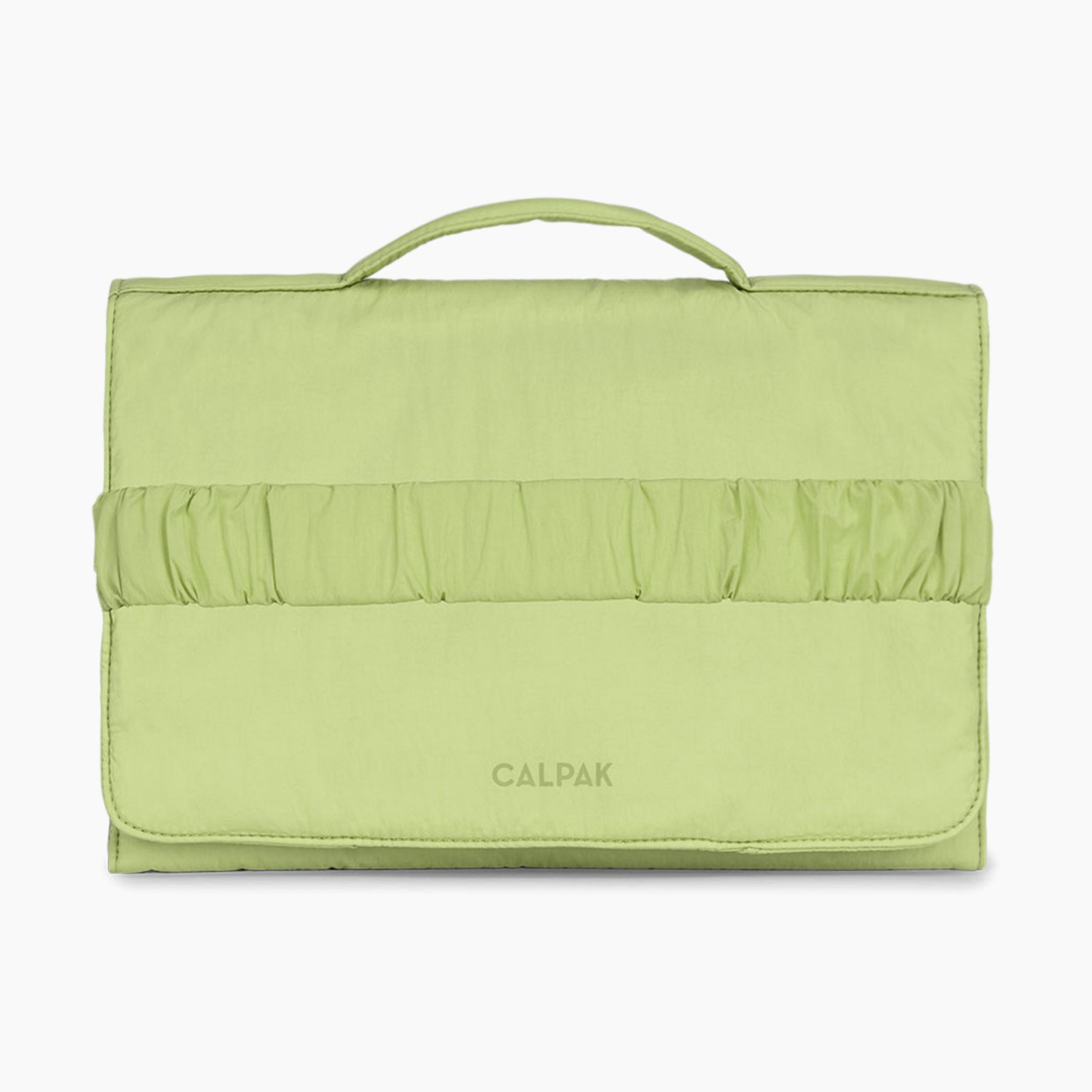CALPAK Portable Changing Pad Clutch - Lime.