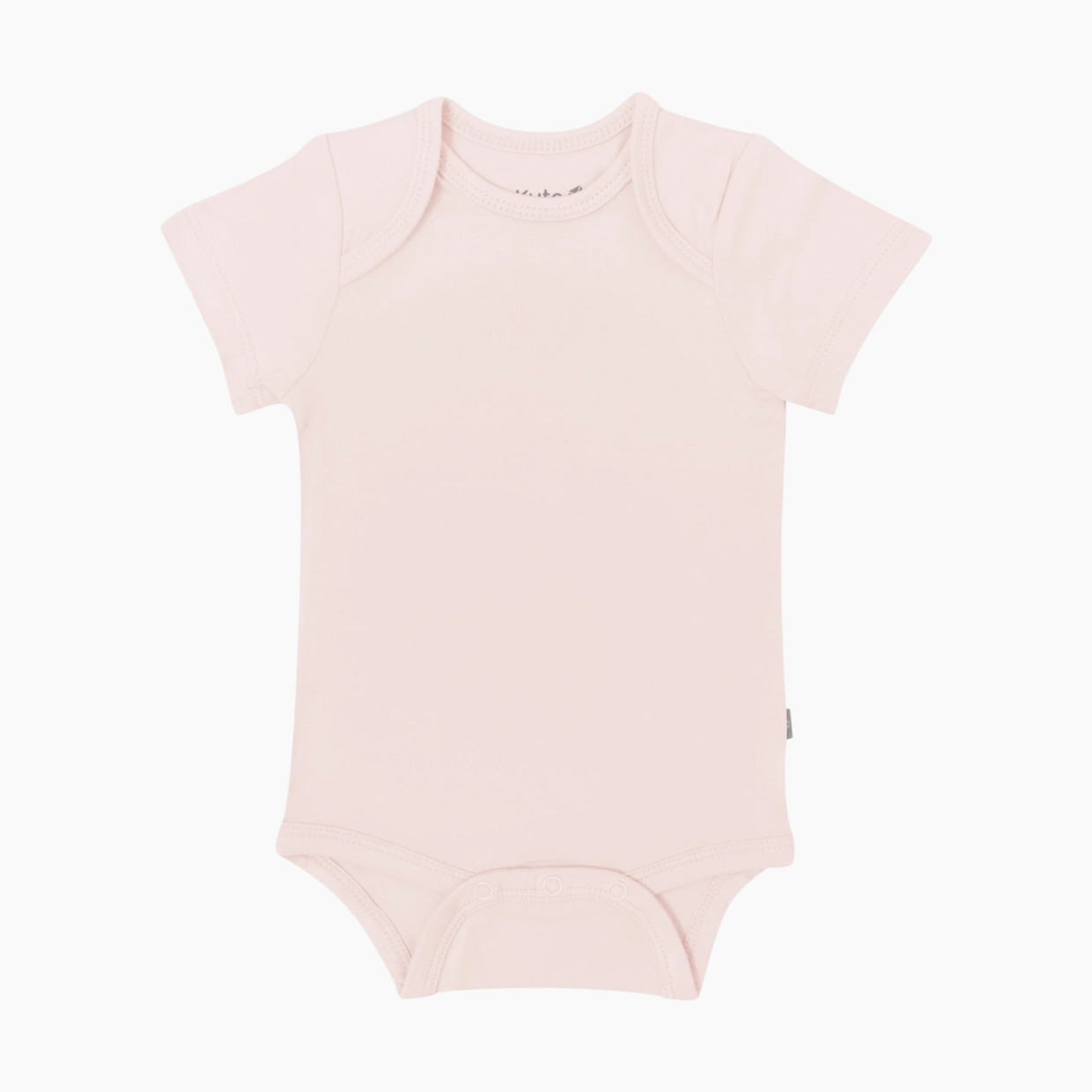Kyte Baby Short Sleeve Bodysuit - Blush, 6-12 M.