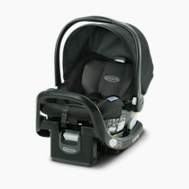 Graco SnugRide SnugFit Infant Car Seat, Baby Car Seat with Anti Rebound Bar for Extra Safety, No-Rethread Harness, LATCH Equipped Carseat, Baby Essentials, Gift for New Parents, Gotham