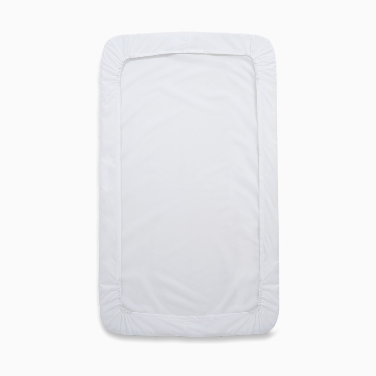 Aden + Anais 2-in-1 Beside Bassinet Sleeper Organic Cotton Fitted Sheets (2 Pack) - White.