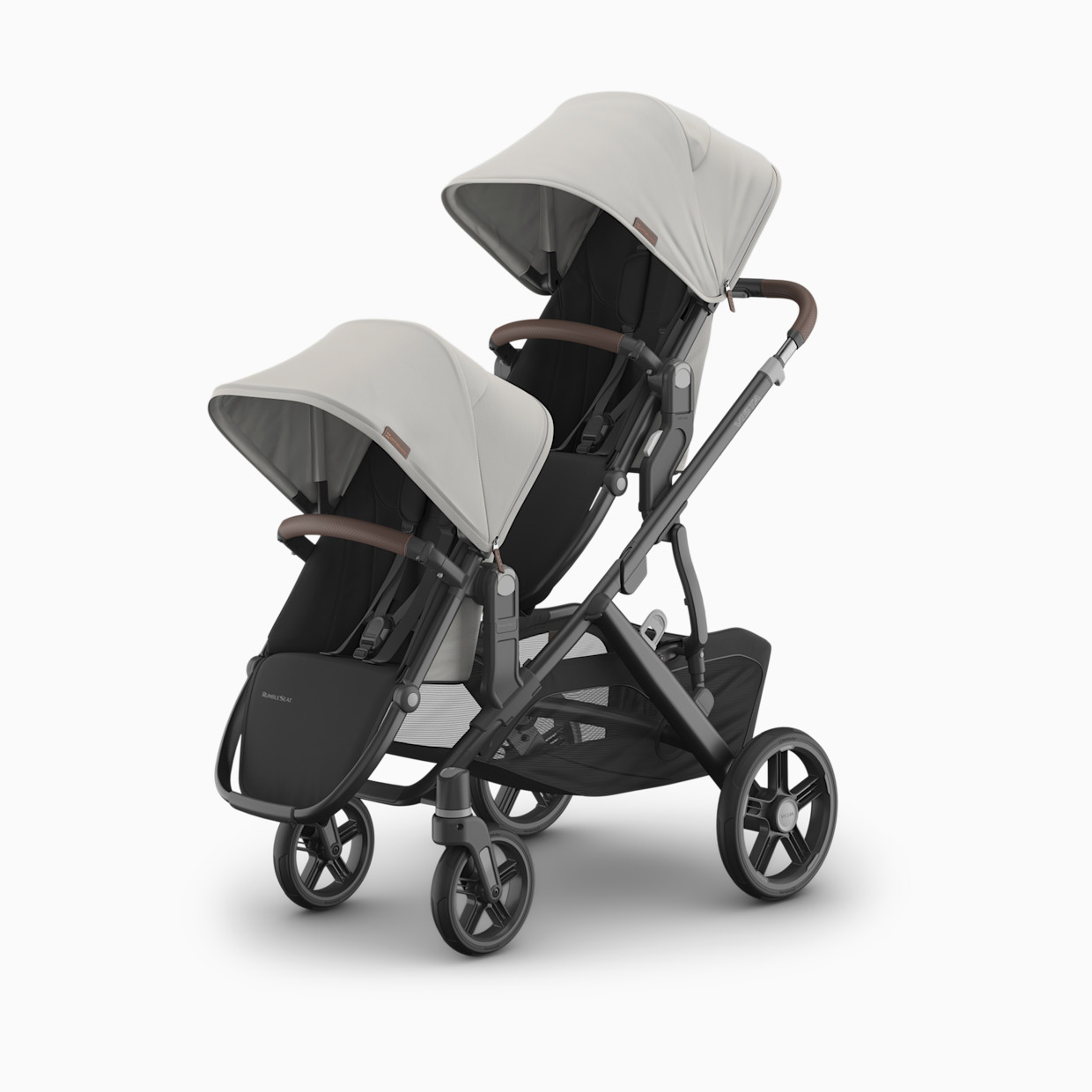 UPPAbaby Vista V3 Stroller, RumbleSeat V3 & Upper Adapters - Savannah.