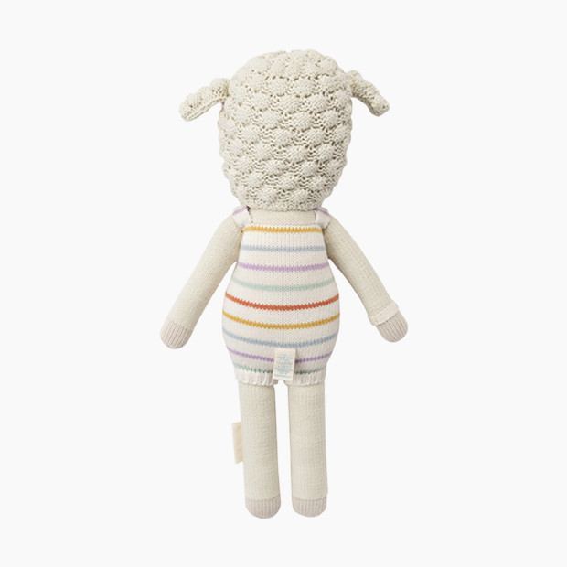 cuddle+kind Hand-Knit Doll - Avery The Lamb, Little 13".