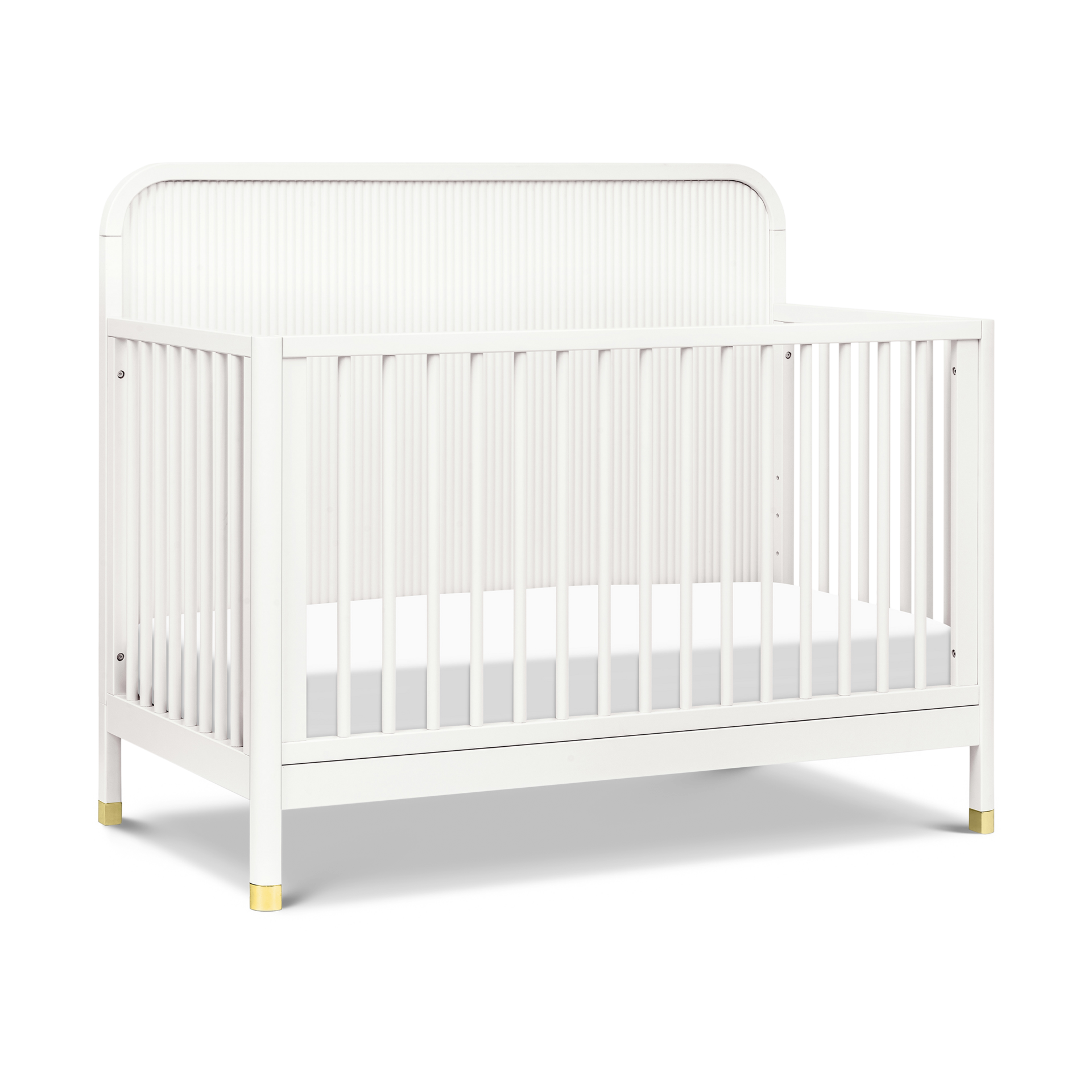 Namesake Brimsley Tambour 4-in-1 Convertible Crib - Warm White.