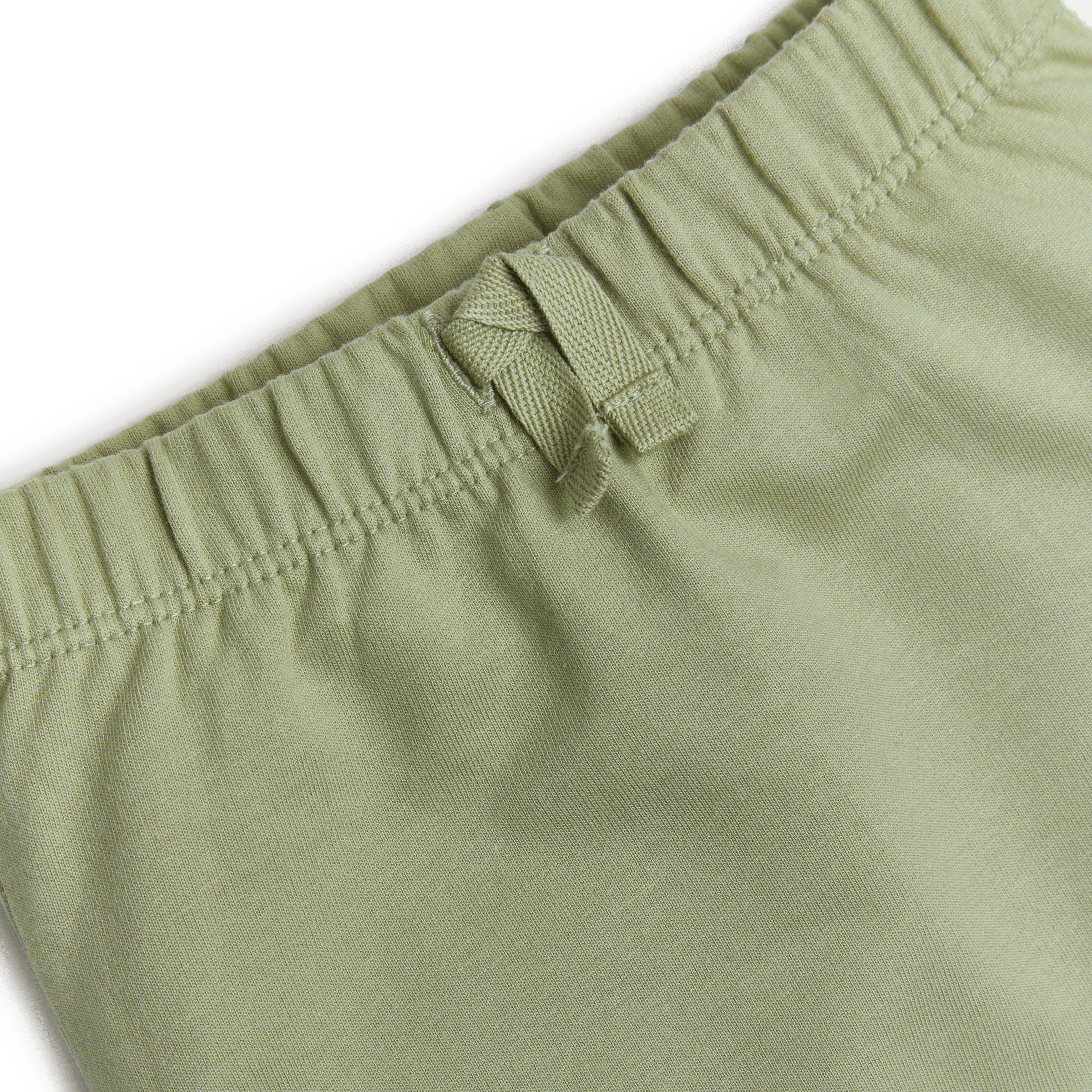 Tiny Kind 2 Piece French Terry Set - Sage, 3-6 M.