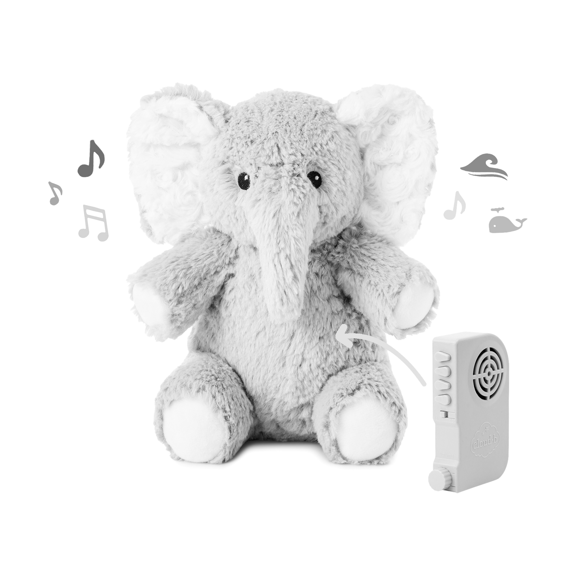 Cloud B Eli the Elephant.